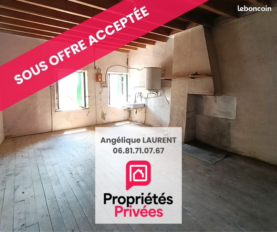 Maison 3 pièces 52 m² · à Saint-Maurice-en-Gourgois · 52 m² · 21 000 €