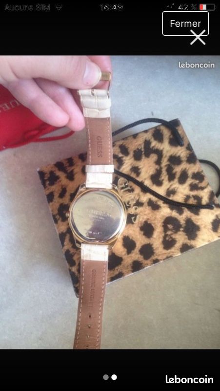 Montre Guess léopard femme (image 2)