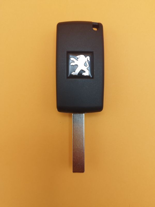 Coque de clé avec pile Peugeot 207 307 308 3008 5008 Partner