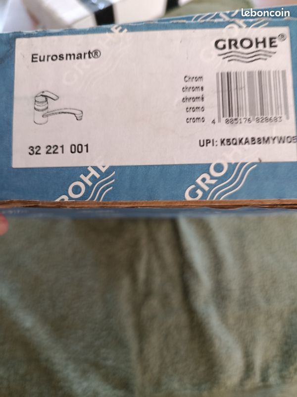 Mitigeur évier bec bas EUROSMART 2021 (image 2)