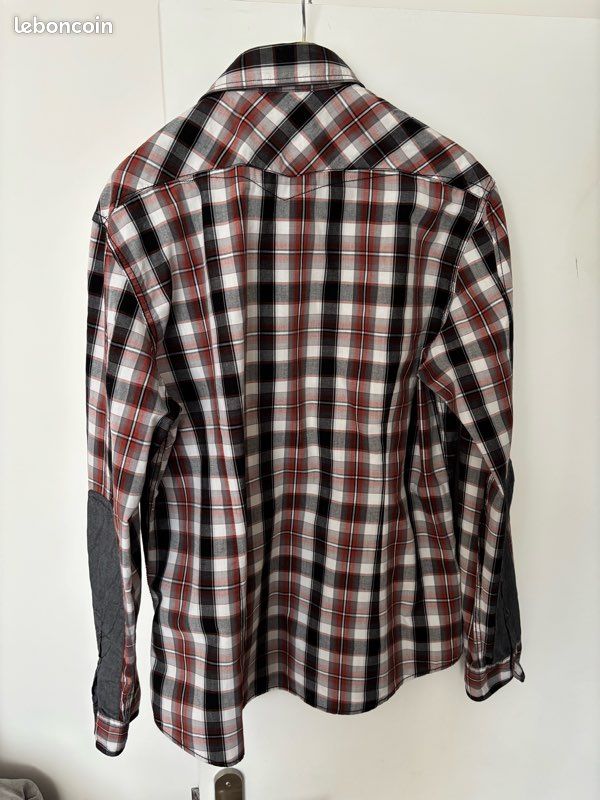 Chemise Celio à carreaux (image 2)