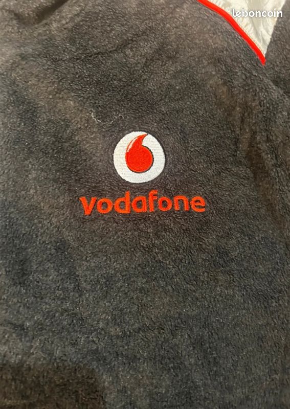 PULL HOMME MCLAREN Mercedes Vodafone F1 Team gris zippé veste taille M EUR 101,05 - PicClick FR