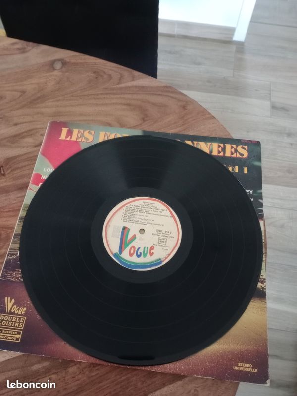 Vinyle 33T Les folles années du rock double album (image 8)
