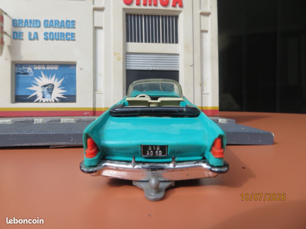 Norev ancienne , chrysler new-yorker avec attache caravane , 1/43° (image 6)