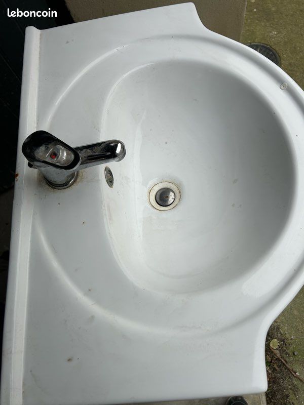 Meuble plus vasque de salle de bain (image 1)