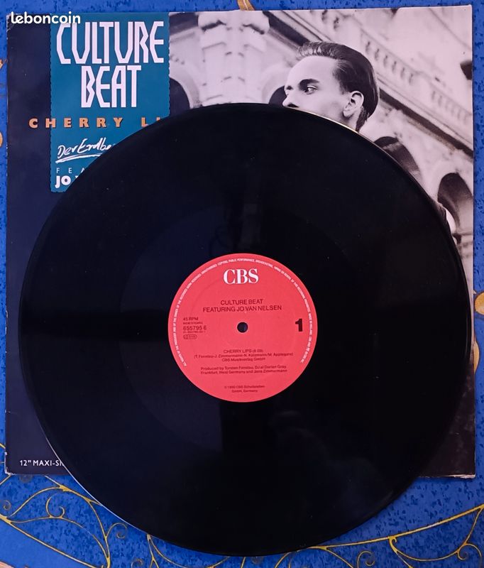 VINYLE maxi 45 tours CULTURE BEAT (image 3)