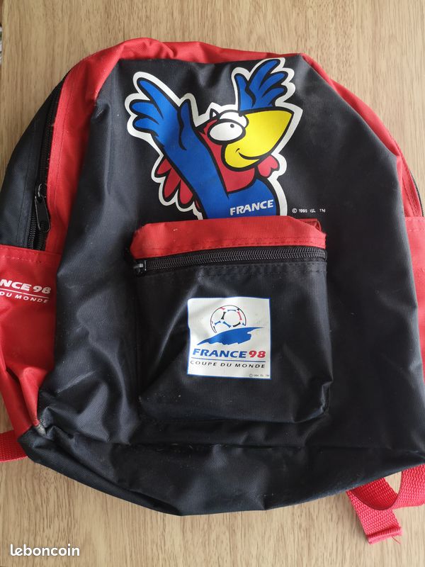 Coupe du monde 1998 de Football / Sac promo Air France / Très bon état