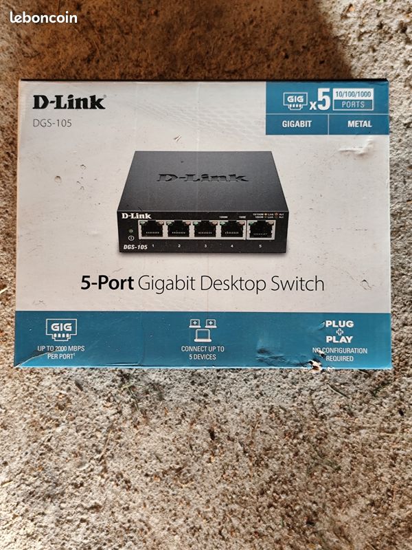 D -link en 5 ports pour multimédia (image 1)