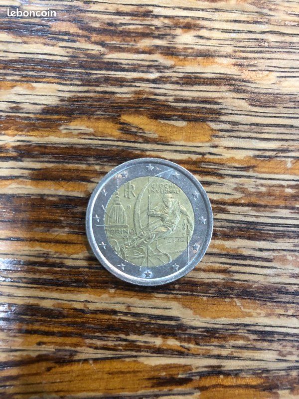 Pièce De 2 Euros Commémorative - Jeux Olympiques D'Hiver Turin 2006 'GIOCHI INVERNALI' - Italie