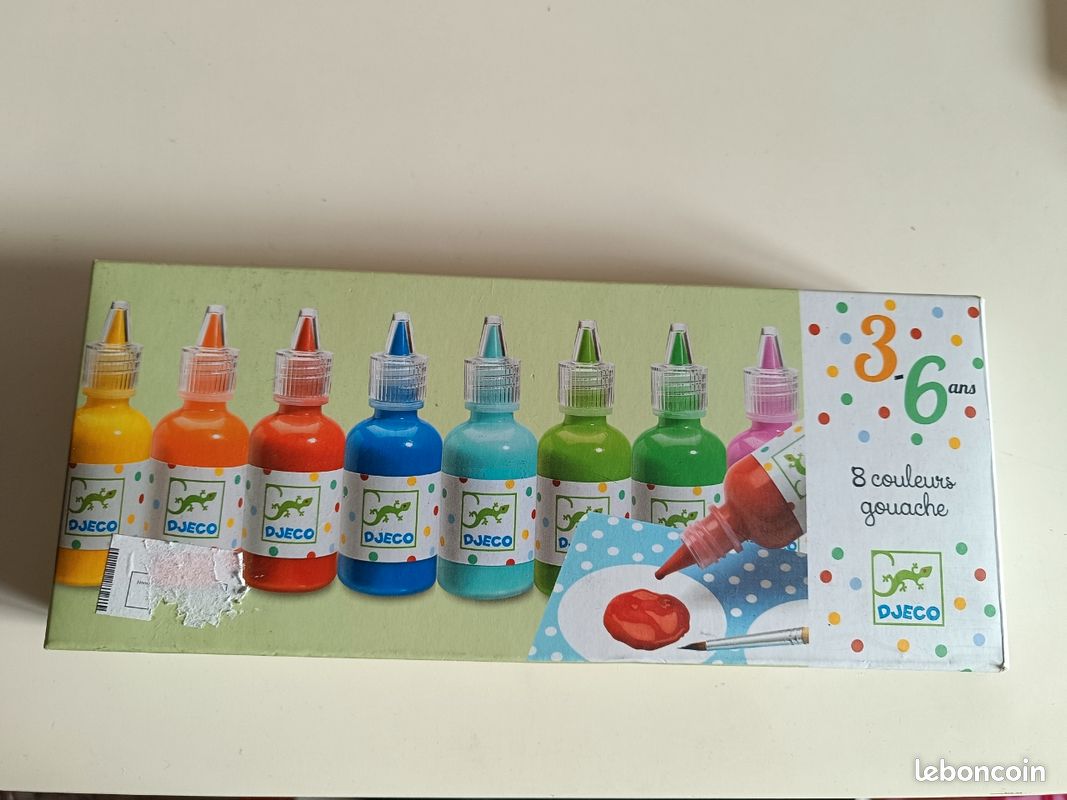 Bouteille de gouaches (image 1)