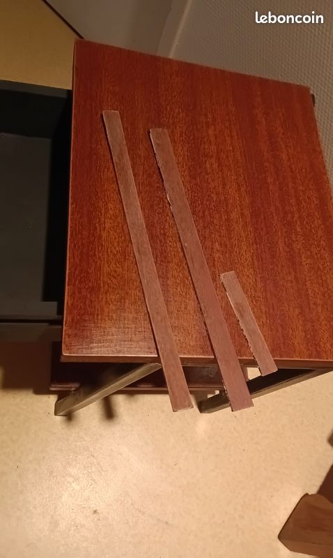 Petite table basse/ bout de canapé vintage (image 10)