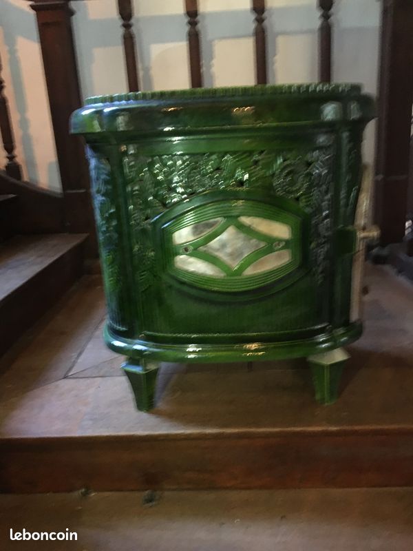 Poêle en fonte emaille Deville et Cie (image 4)