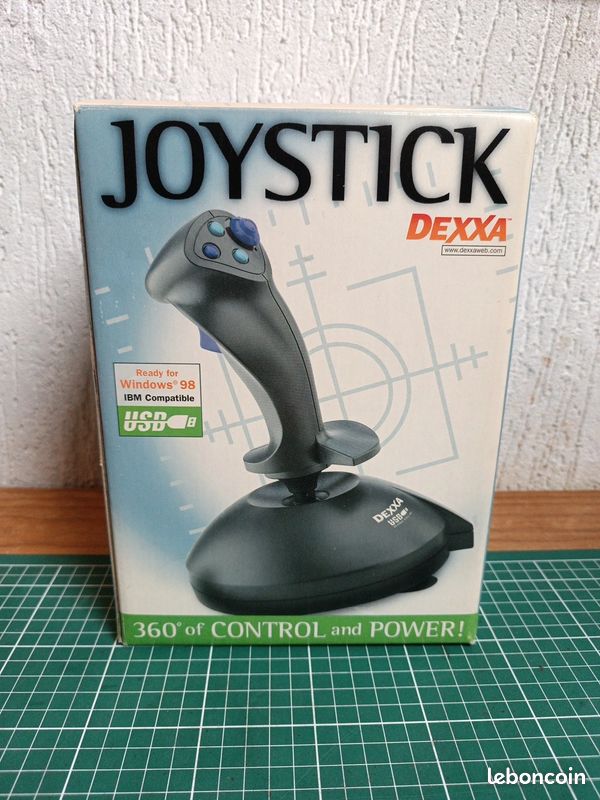 MANETTE JOYSTICK VINTAGE DB BOEDER 15 PIN EN BOITE