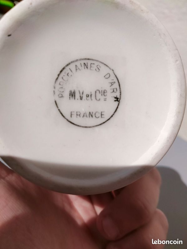 Sucrier en porcelaine d’art – France (image 4)