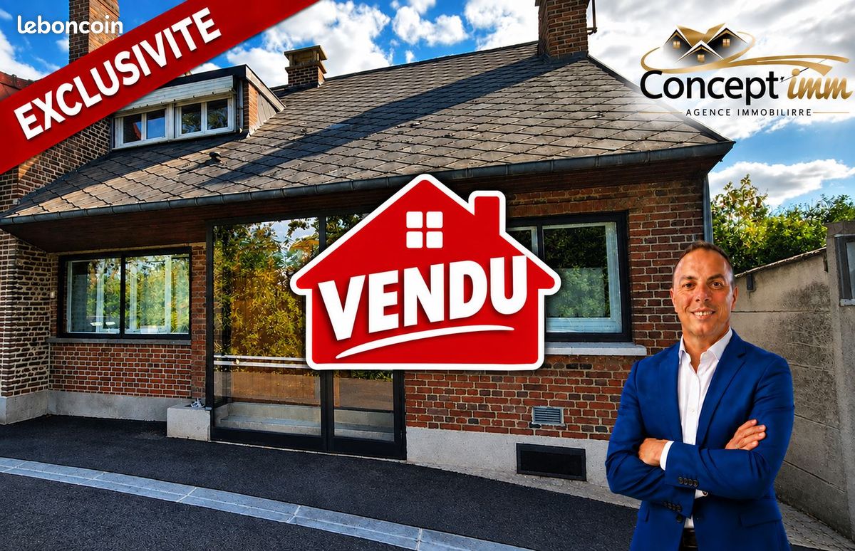 Maison 6 pièces 92 m² · à Avesnes-les-Aubert · 92 m² · 97 500 €