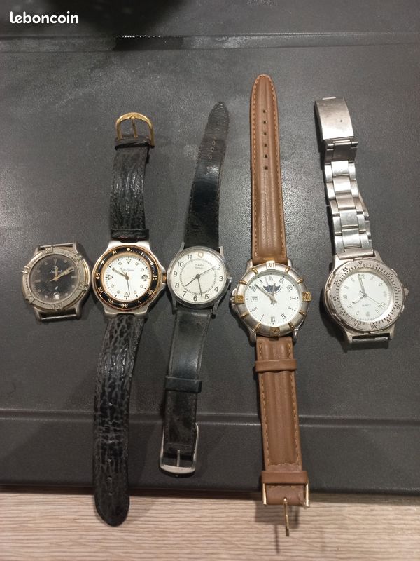 Lot De 100 Montres Bracelet Homme - Neuf Sans Étiquettes | Stock Ou Création