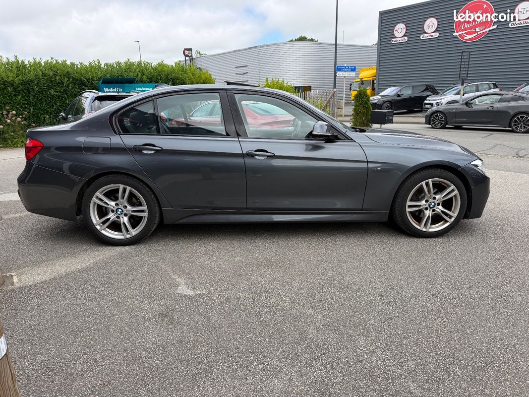 BMW SERIE 3 F30 LCI 318i 2.0L 136 ch M Sport A / TOIT OUVRANT / CUIR / TETE HAUTE (image 6)