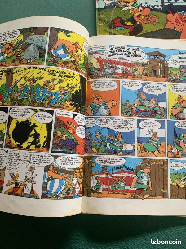 BD Ancienne Astérix Et Obélix Chez Les Belges - État Très Bon - Édition Originale