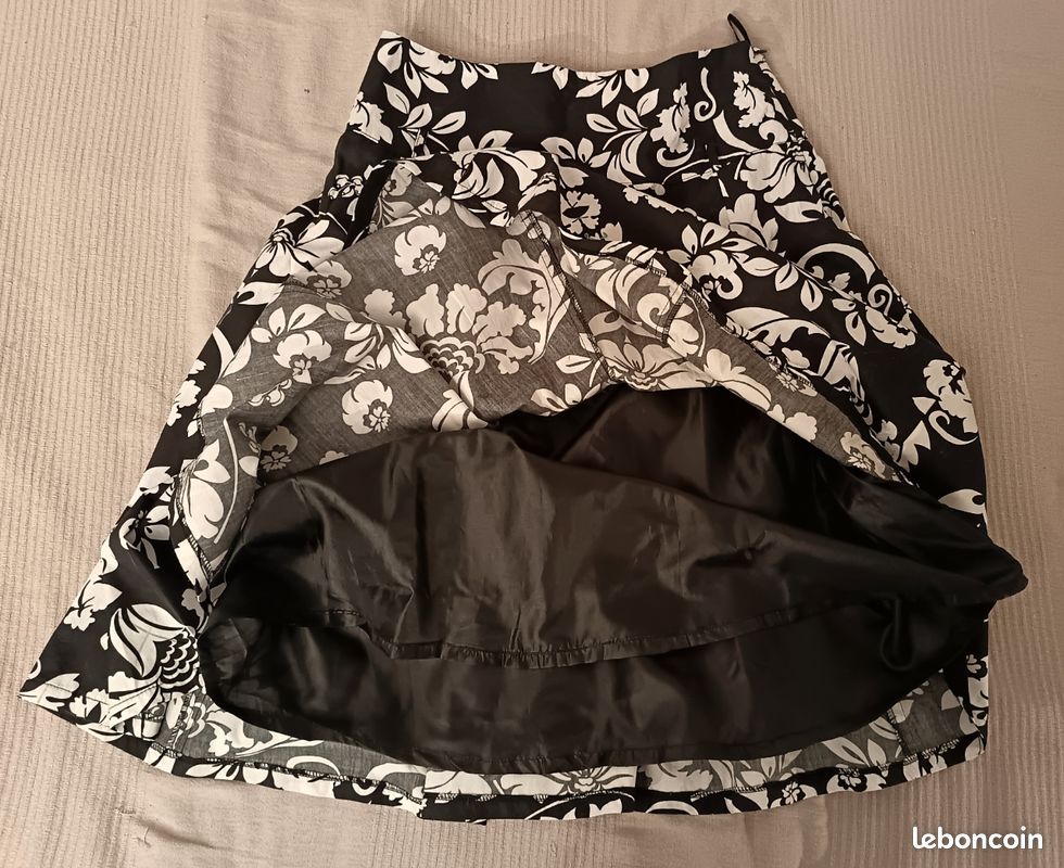 Jupe évasée - Noir - FEMME | H&M CA