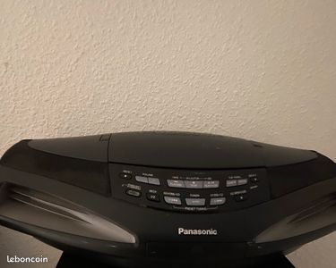 Radio lecteur CD et double cassettes (image 1)