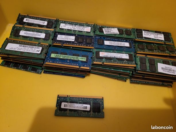 Lot De 10 X Hynix 8GB DDR3 Ordinateur Portable Mémoire RAM 2Rx8 PC3L