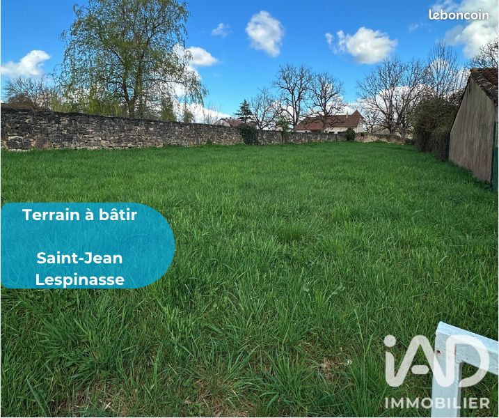 Terrain 587 m² · à Saint-Jean-Lespinasse · 587 m² · 23 500 €