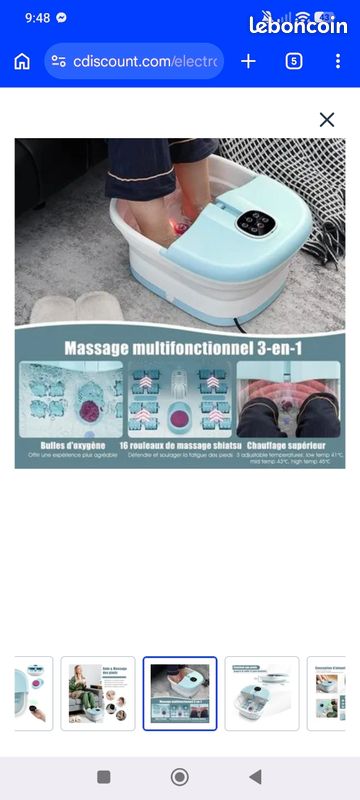 Jaccuzi pied (image 2)