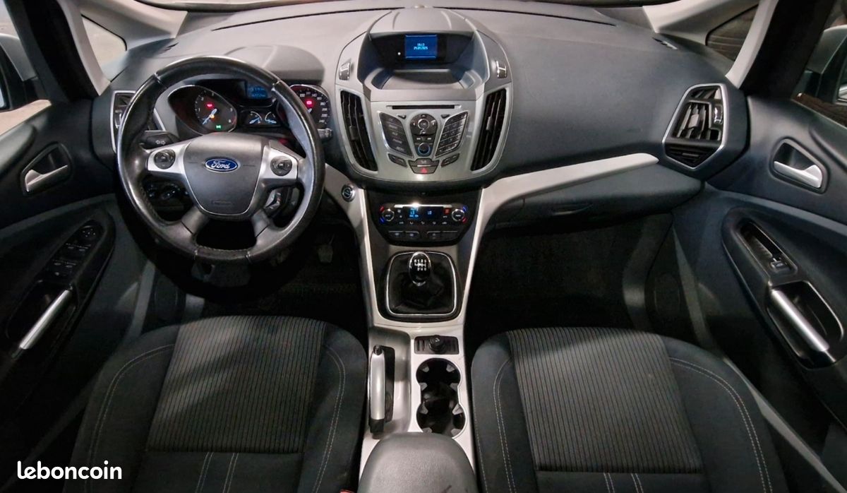 ⭐ FORD C-MAX TITANIUM 1.6 TDCi 115 CV – Kit Distribution Neuf – Bluetooth – Clim Auto – Jantes Alu – CT OK ⭐ (image 4)