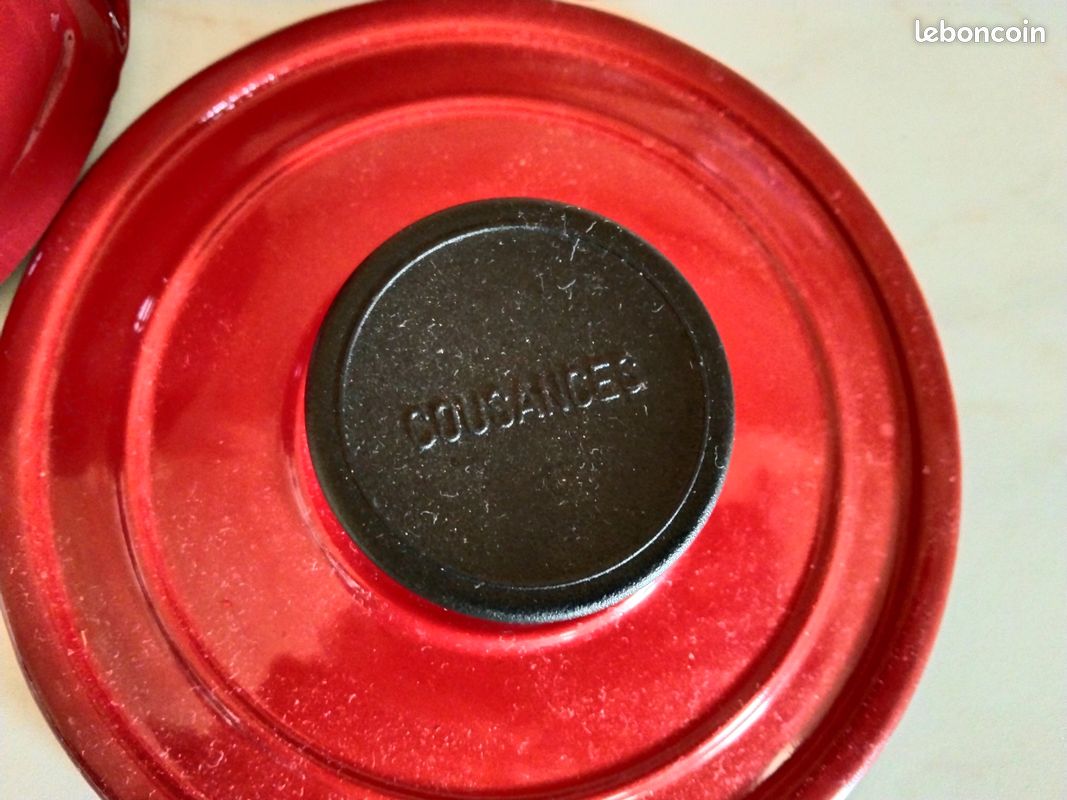 Casserole avec bec verseur vintage Le Creuset Cousances en