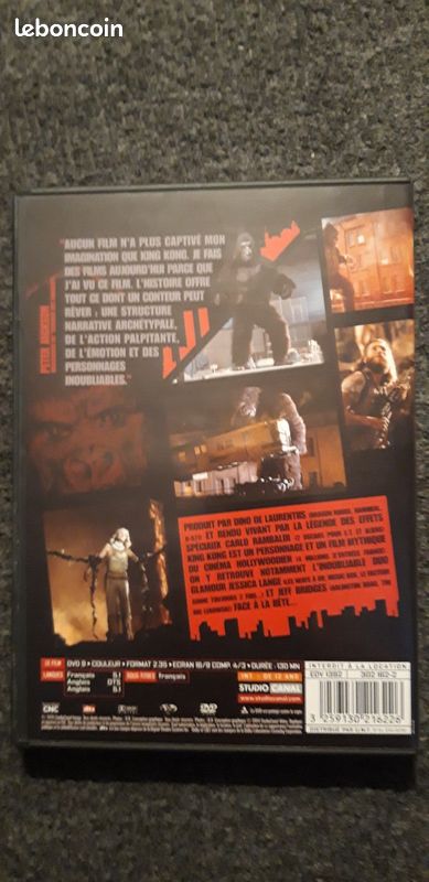 KING KONG N°1 1976 avec JEFF BRIDGES et JESSICA LANGE (image 3)