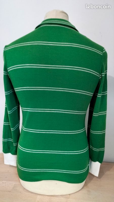 Maillot De Foot Vintage Le Coq Sportif - Vert - Taille XL - Samda Assurance #4