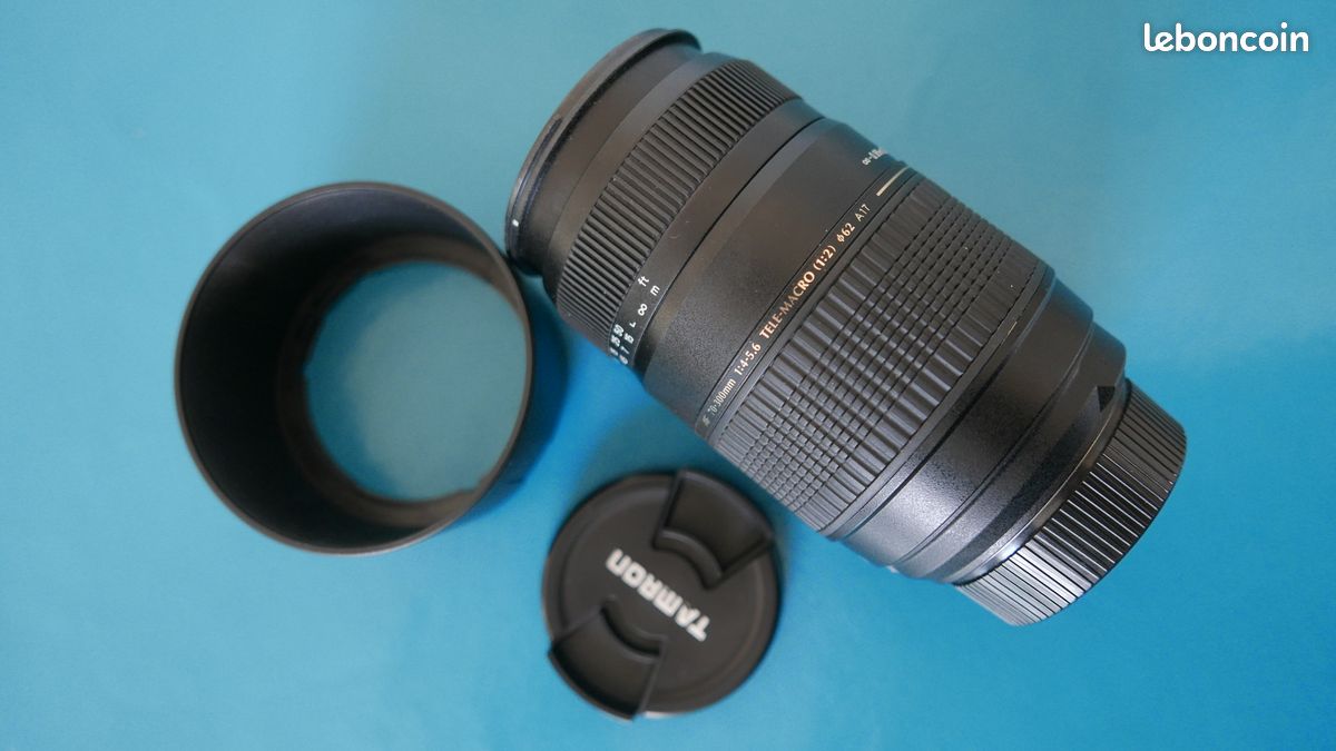Objectif Tamron 70-300 Mm F/4-5,6 Di LD IF Macro – Monture Canon EF (Très Bon État)
