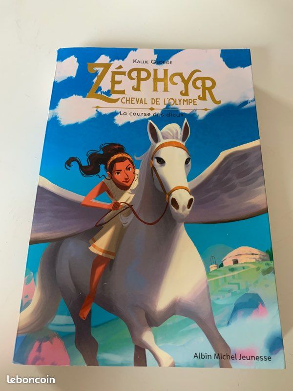 Livre enfant Zéphyr cheval de l’Olympe - La course des dieux de Kallie George (image 2)