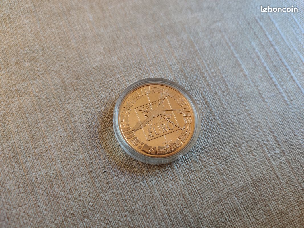 1 euro Charles de Gaulle essai, Trésor Du Patrimoine (image 2)