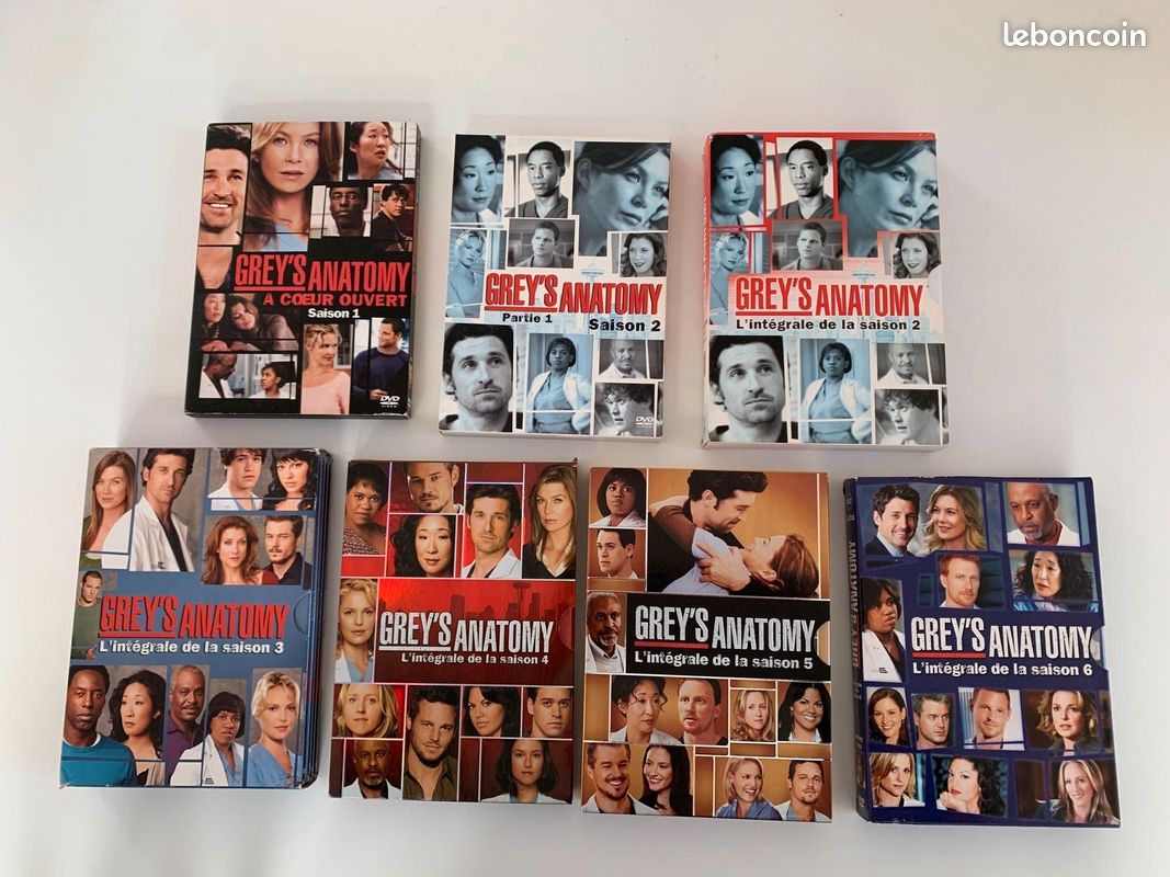 Lot DVD Vidéo Grey's Anatomy (image 1)