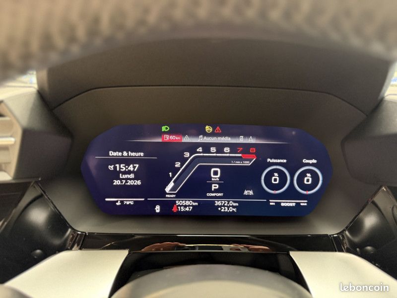 Audi RS3 SPORTBACK 2.5 TFSI 400CH QUATTRO S TRONIC 7 (image 31)