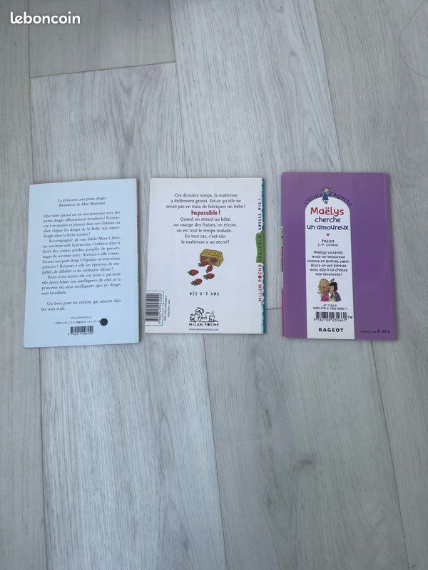 Lot de 3 livres pour fille (image 2)