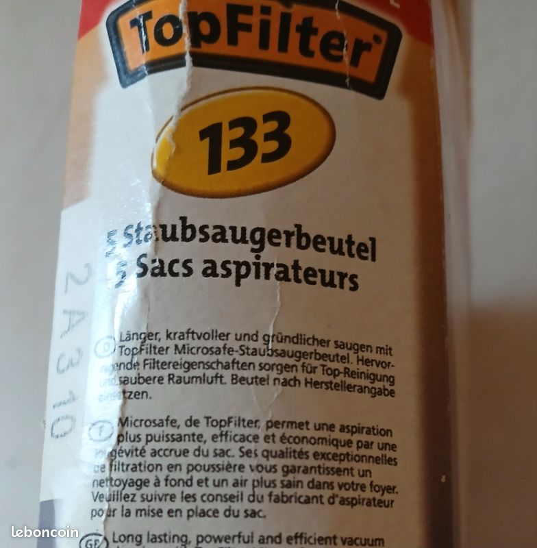 Sacs Aspirateur Rowenta 133 (image 3)