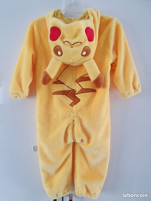 Combi pyjamas Pikachu Pokémon Vêtements bébé