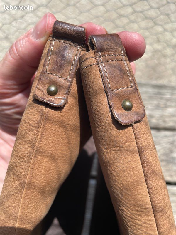Bottes cuir marron André 37 (image 8)