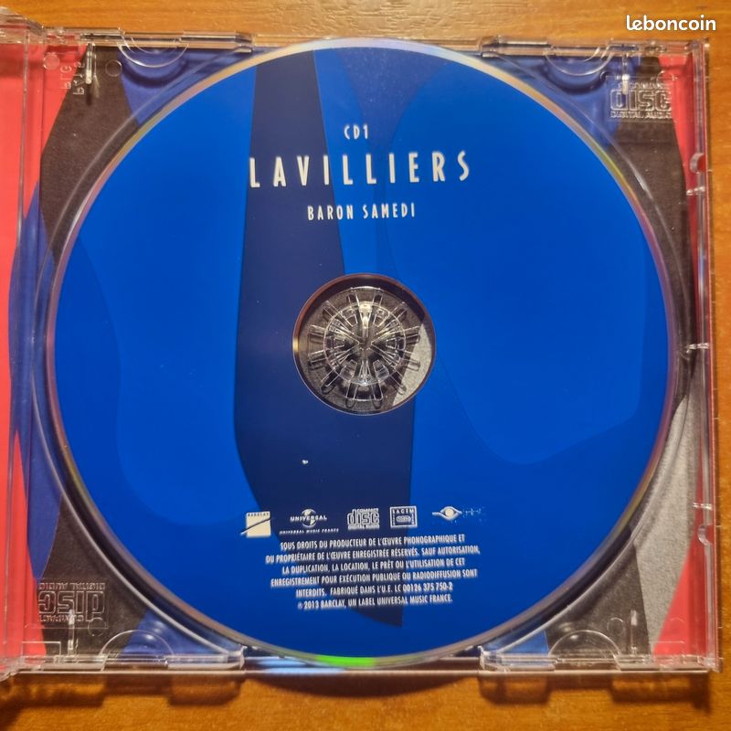 Bernard Lavilliers – Baron Samedi - CD (image 2)