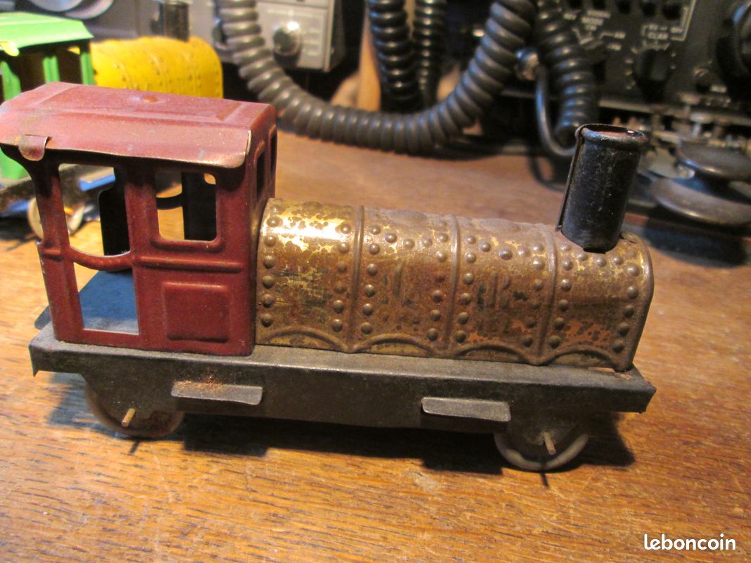Train Ancien Brocante En Ligne Antiquités Objets Déco Jouet