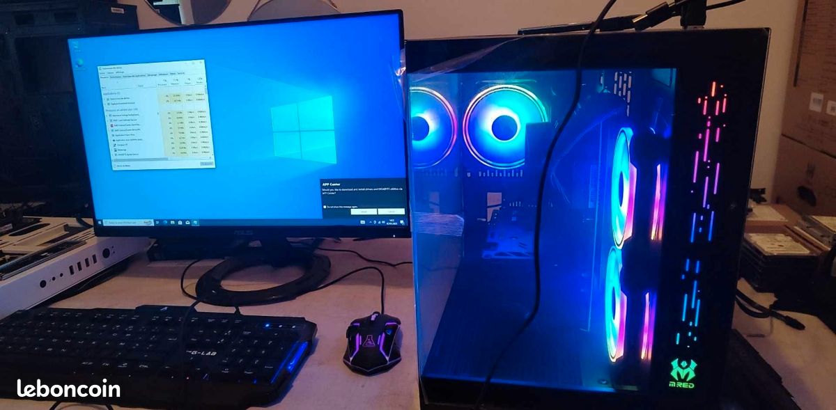 Pc gamer reconditionné partiellement neuf - Ordinateurs