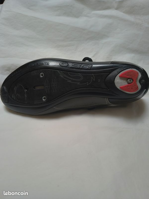 Chaussures velo route sidi carbon t42 (image 3)
