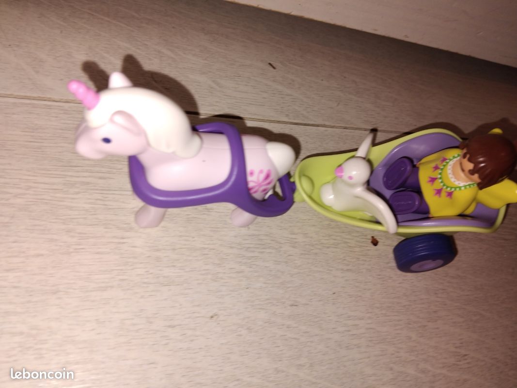 Calèche licorne Playmobil 123 (image 2)