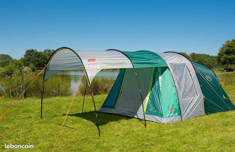 Grande Tente Familiale Coleman Aspen 6L Tente De Tunnel Pour