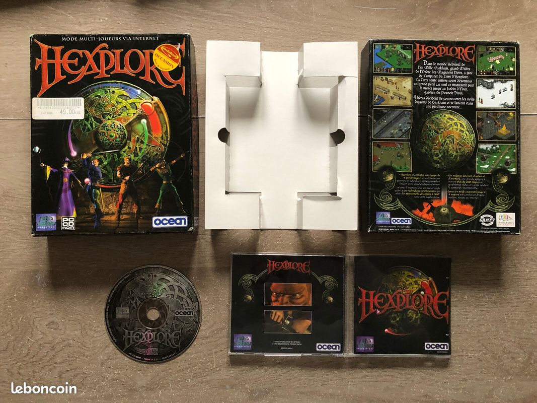 Hexplore Sur PC – Version Française, Big Box Carton, Bon état