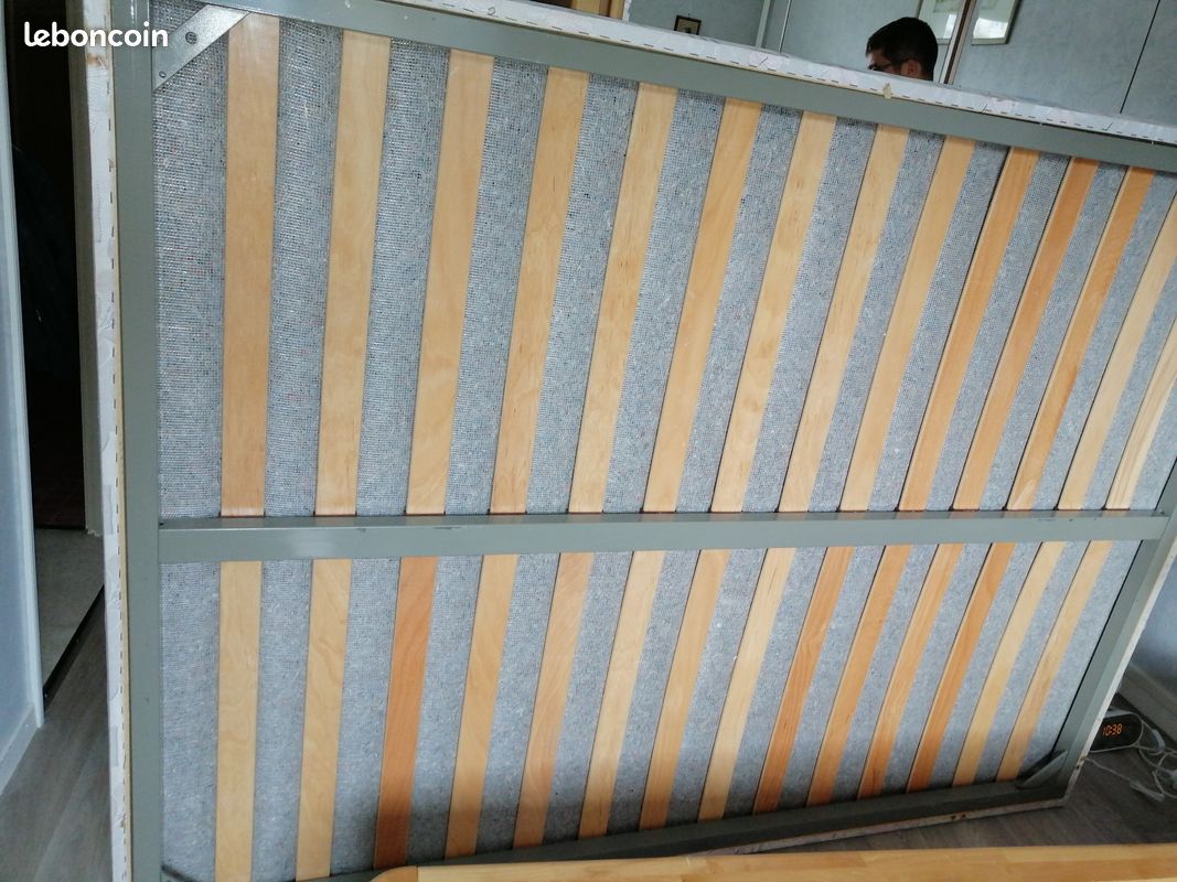 Lit + Sommier + Matelas (image 4)