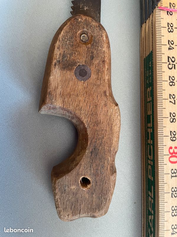 Scie De Menuisier Peugeot Frères Neuve Avec 3 Lames - Outil Ancien Rare - Qualité Garantie