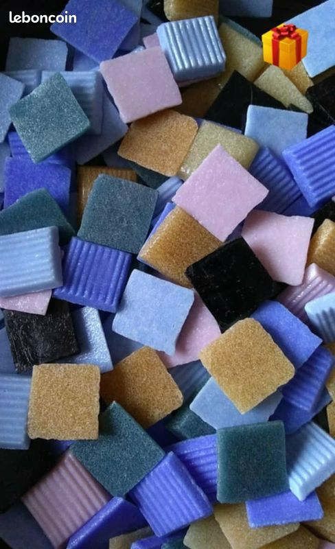 Tesselle pate de verre Murano 'cadeau+' (image 1)